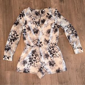 Free People Long Sleeve Romper